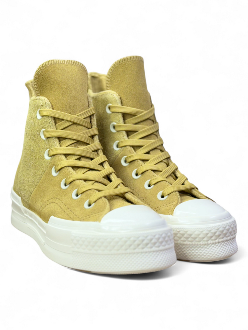 Converse Chuck 70 Plus De Bota Dorado De Gamuza