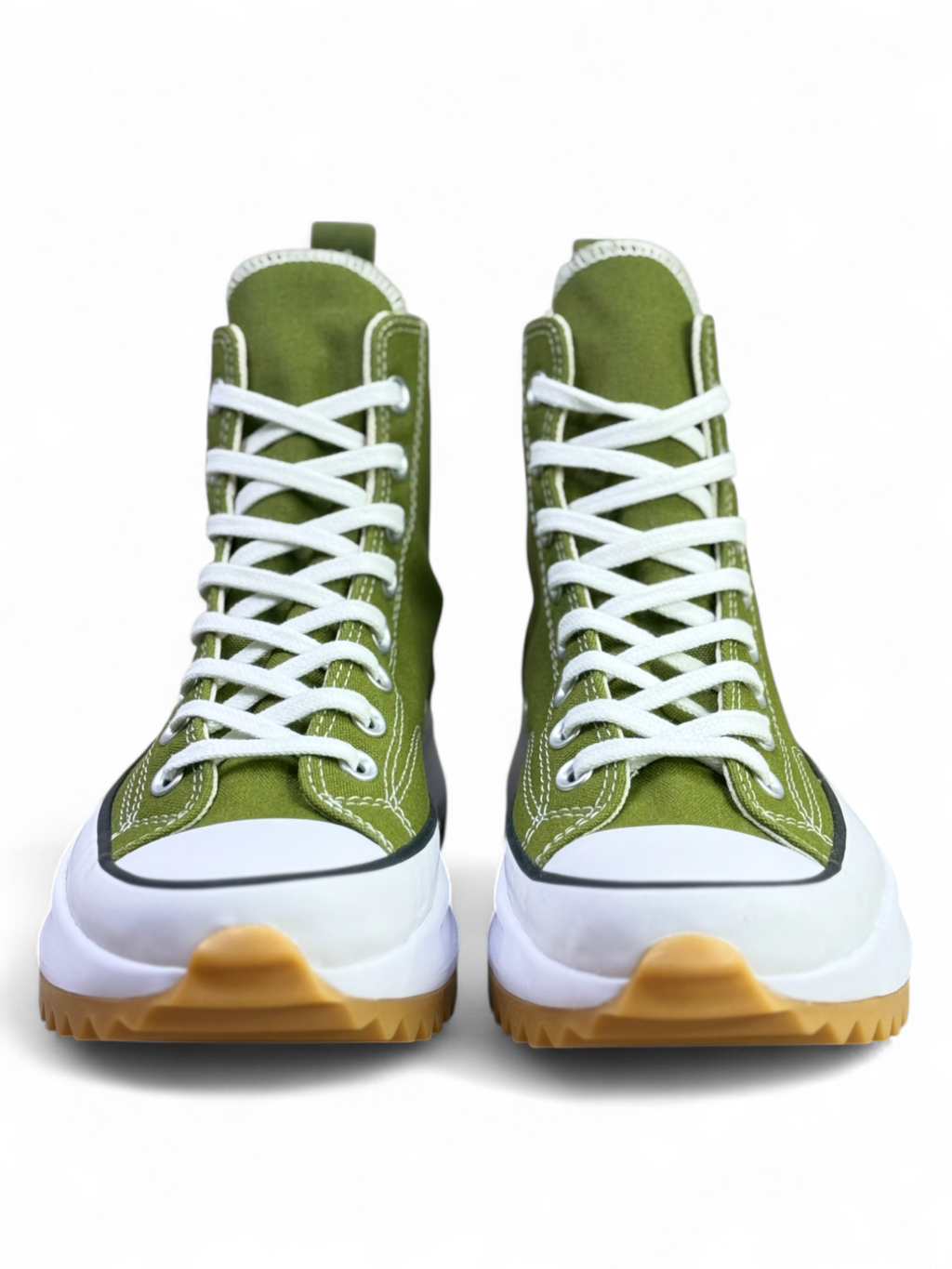 Converse Run Star Hike De Bota Verde De Lona