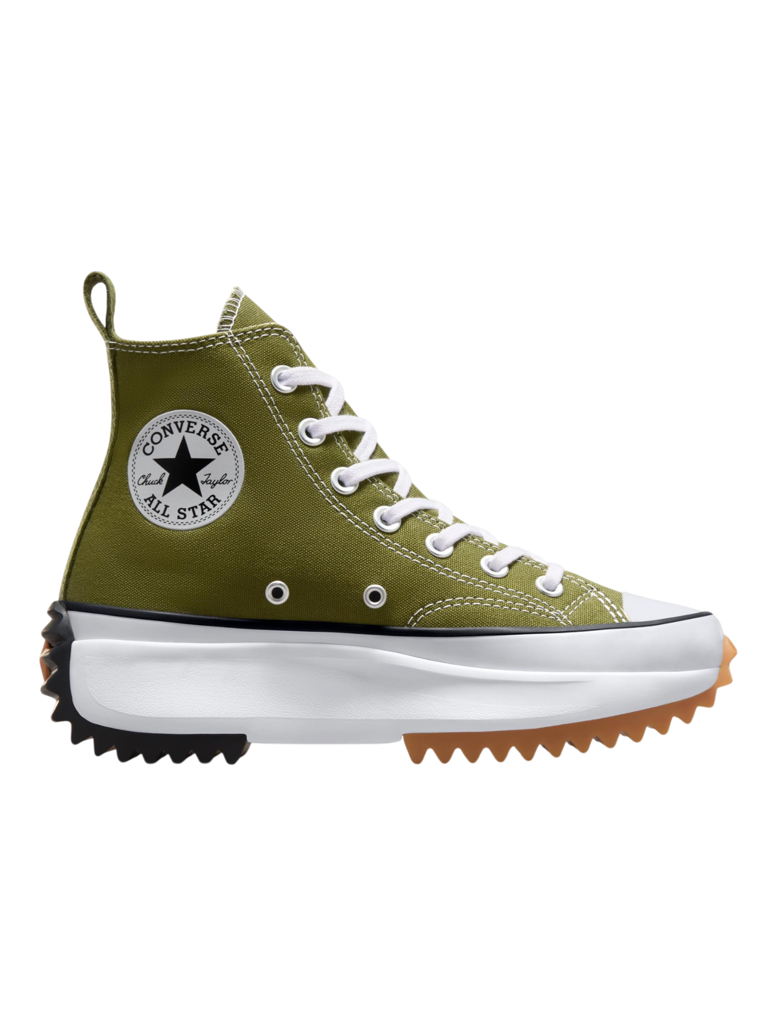 Converse Run Star Hike De Bota Verde De Lona