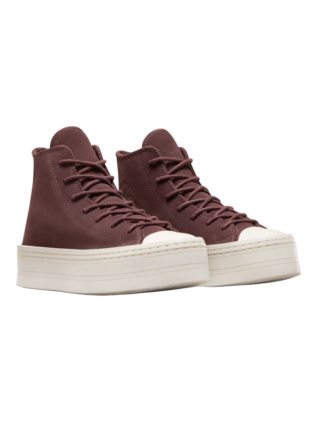 Converse Chuck Taylor All Star Modern Lift Gamuza Guinda