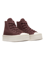 Converse Chuck Taylor All Star Modern Lift Gamuza Guinda