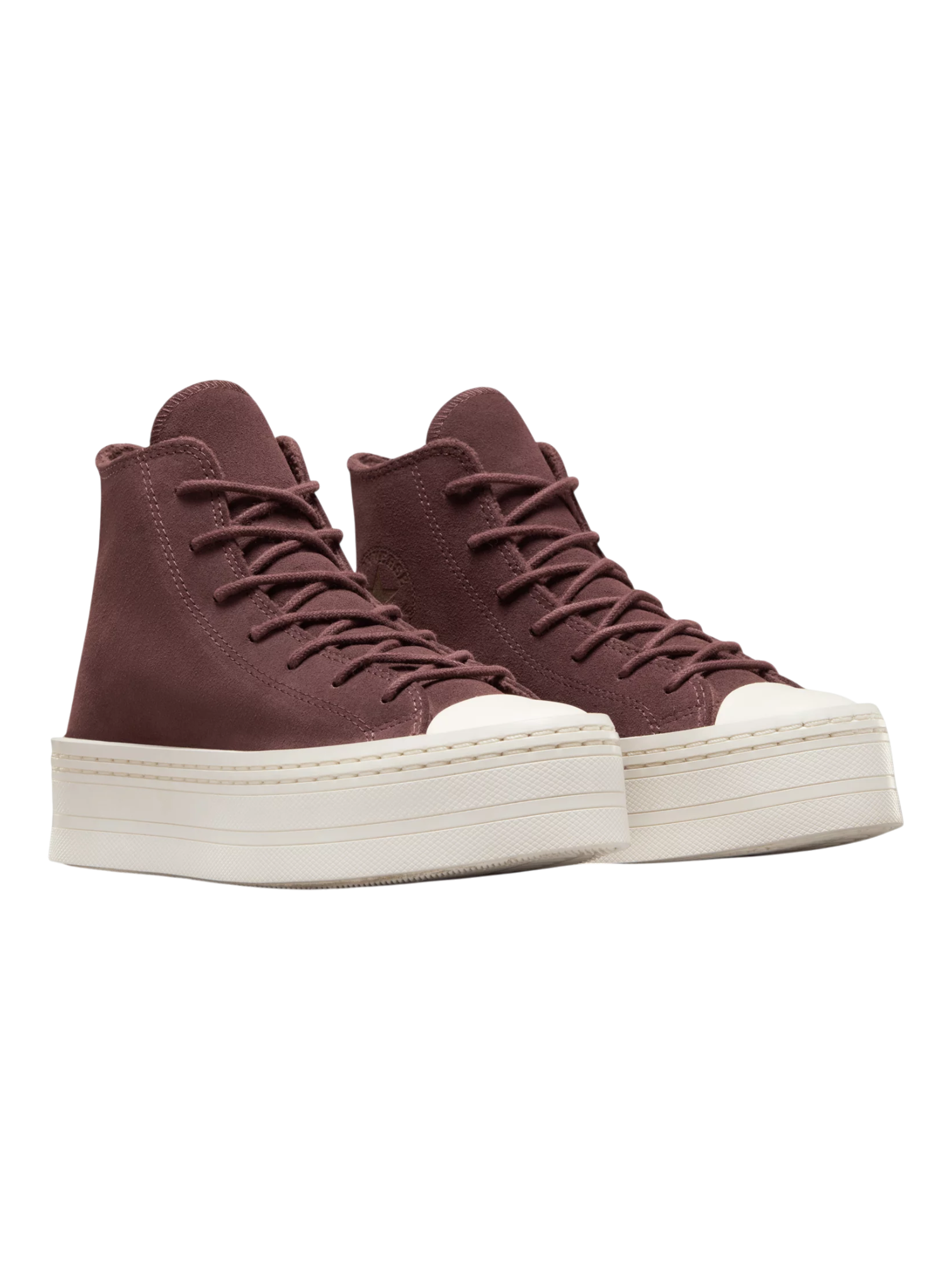 Converse Chuck Taylor All Star Modern Lift Gamuza Guinda