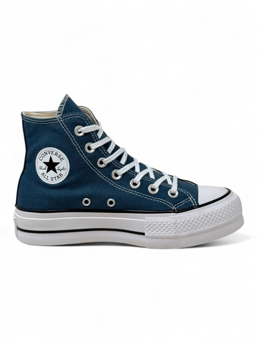 Converse Chuck Taylor All Star Plataforma De Bota Azul Musgo