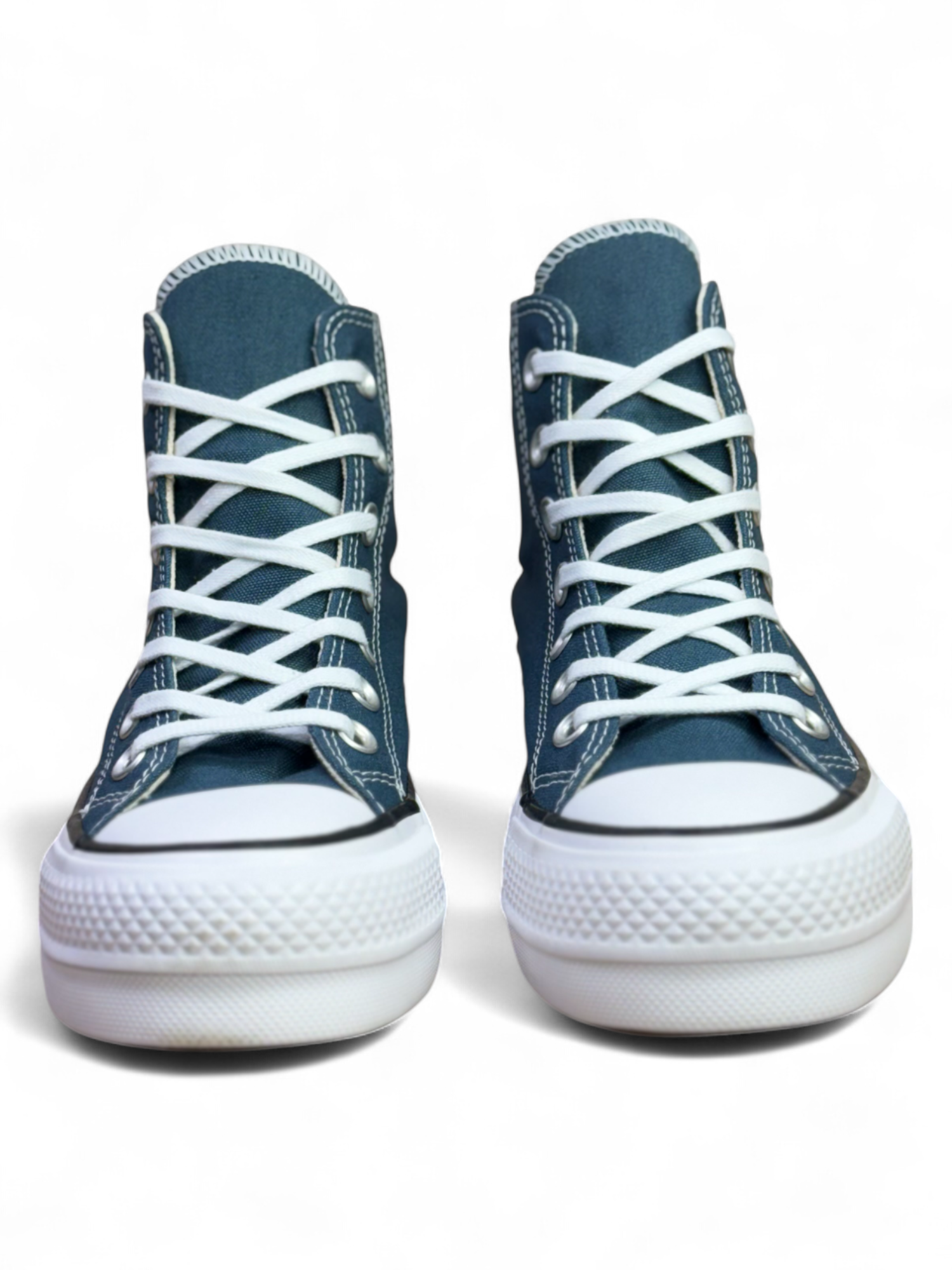Converse Chuck Taylor All Star Plataforma De Bota Azul Musgo
