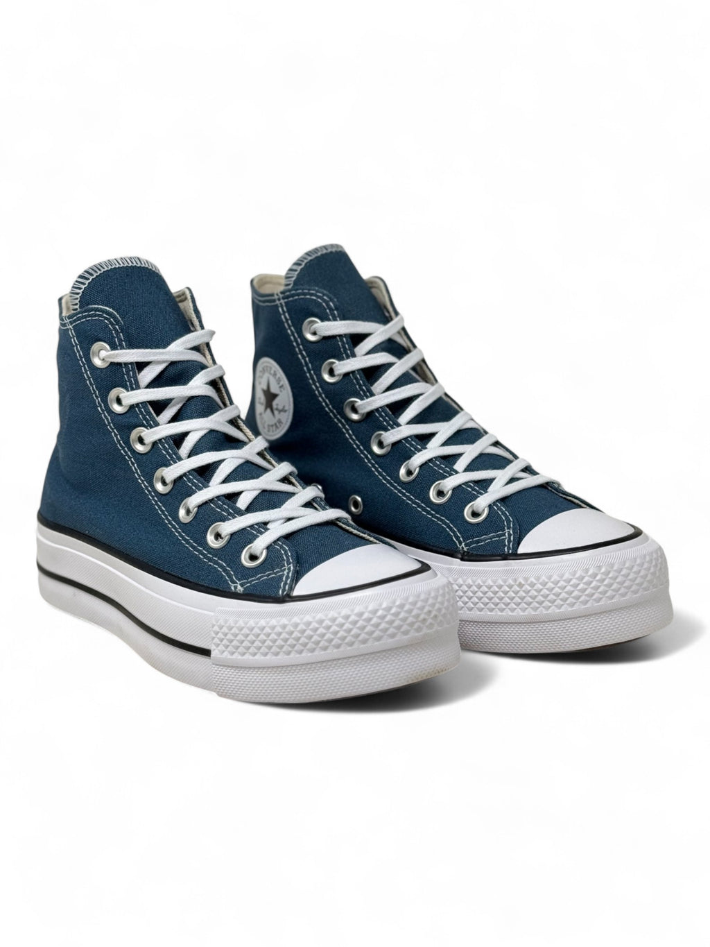 Converse Chuck Taylor All Star Plataforma De Bota Azul Musgo