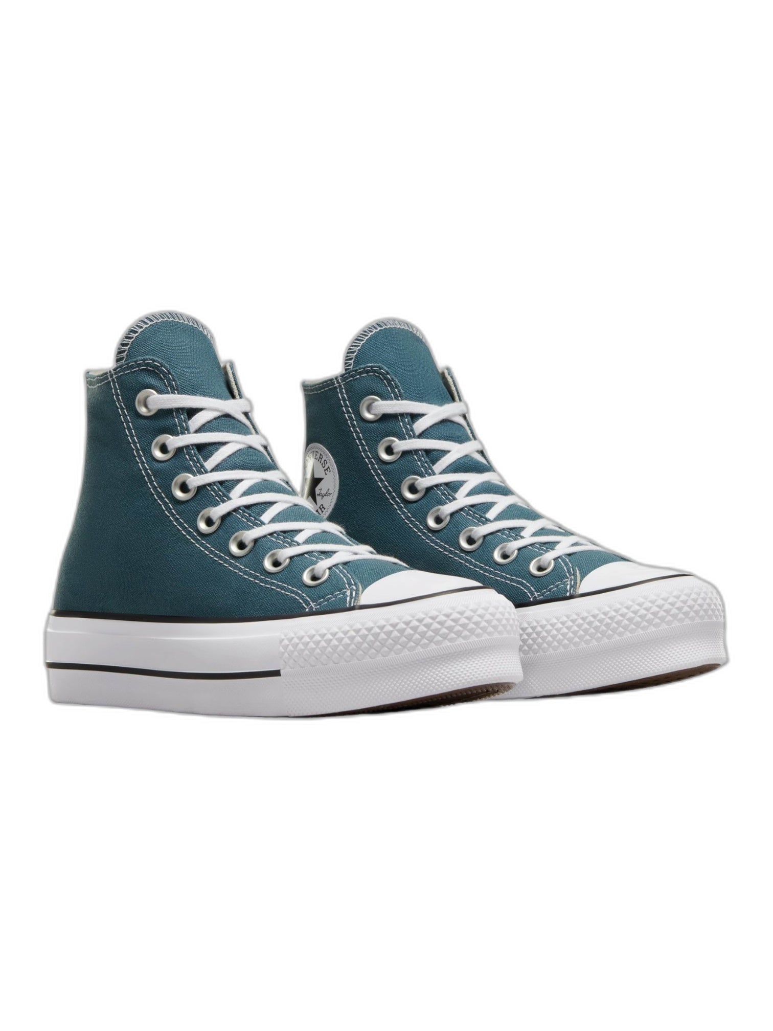 Converse Chuck Taylor All Star Plataforma De Bota Azul Musgo