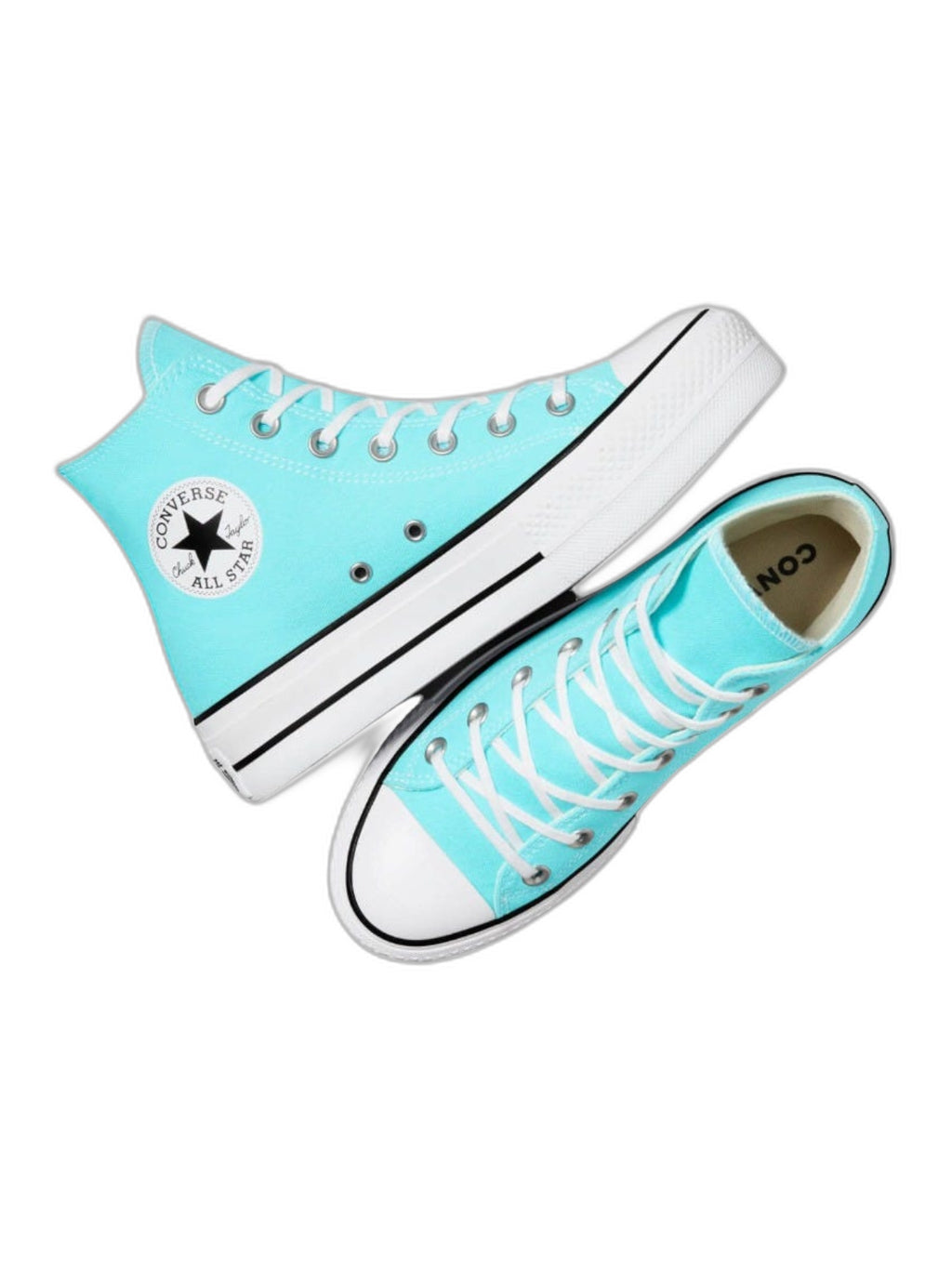 Converse Chuck Taylor All Star Plataforma Bota De Lona Azul