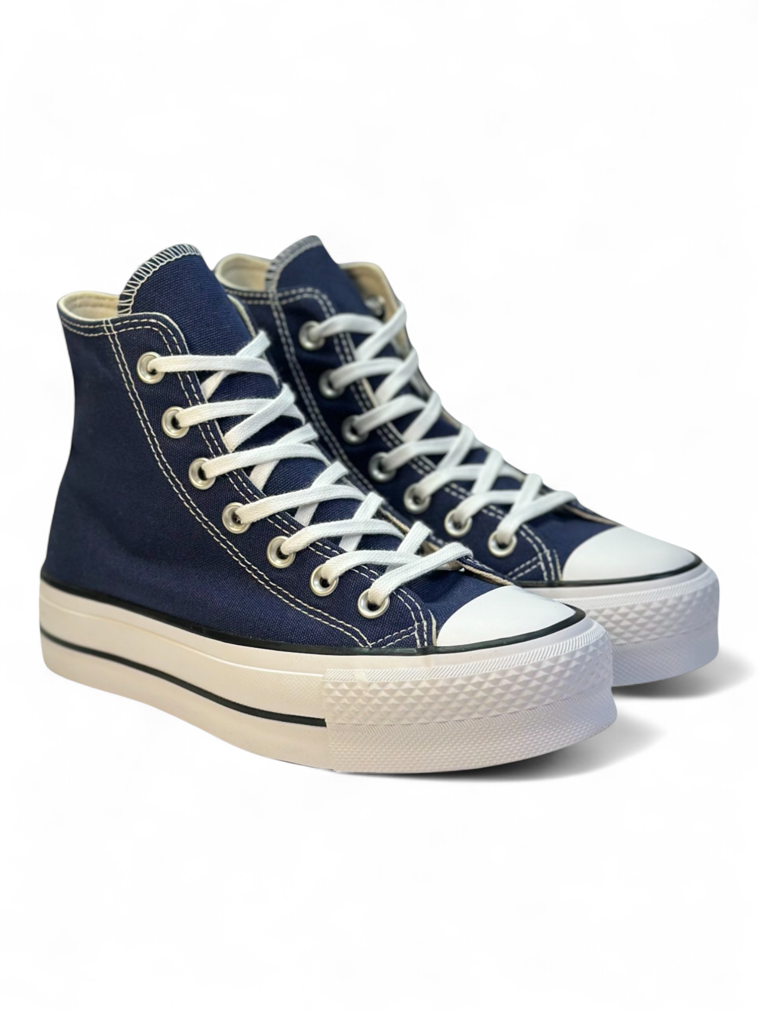 Converse Chuck Taylor All Star Plataforma Azul De Bota