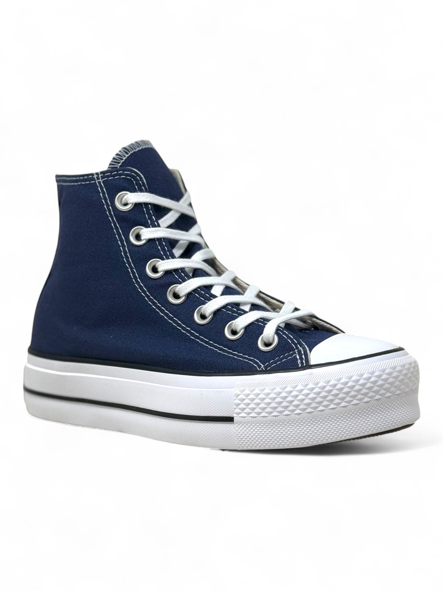 Converse Chuck Taylor All Star Plataforma Azul De Bota