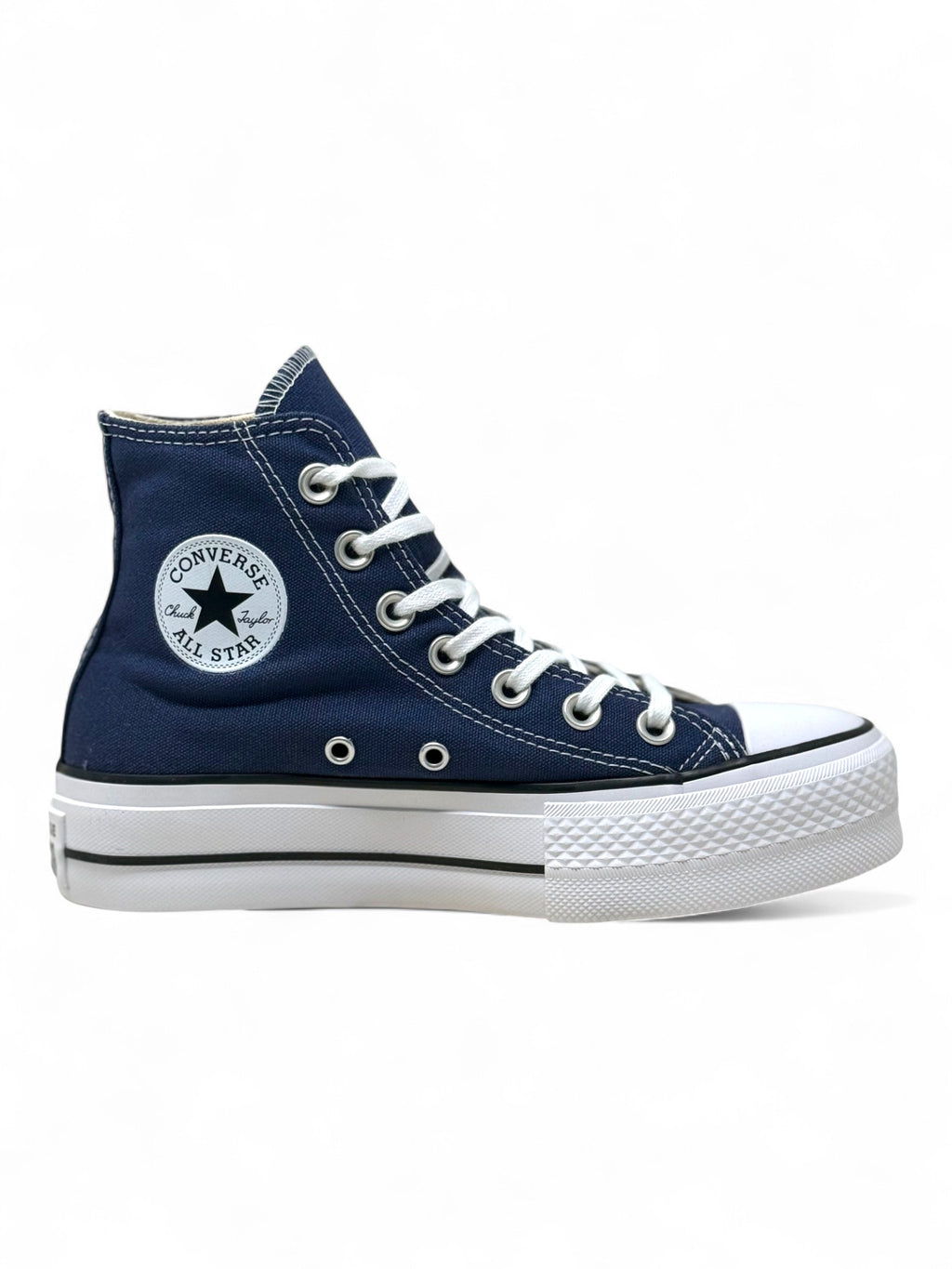 Converse Chuck Taylor All Star Plataforma Azul De Bota