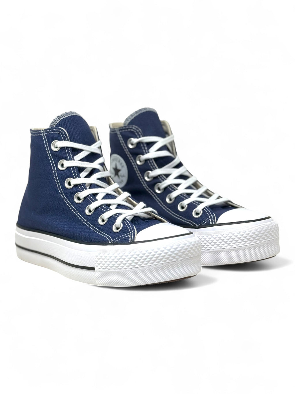 Converse Chuck Taylor All Star Plataforma Azul De Bota