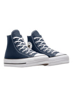 Converse Chuck Taylor All Star Plataforma Azul De Bota