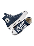 Converse Chuck Taylor All Star Plataforma Azul De Bota