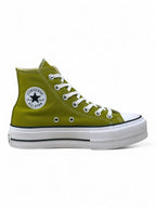 Converse Chuck Taylor All Star Plataforma Verde De Bota