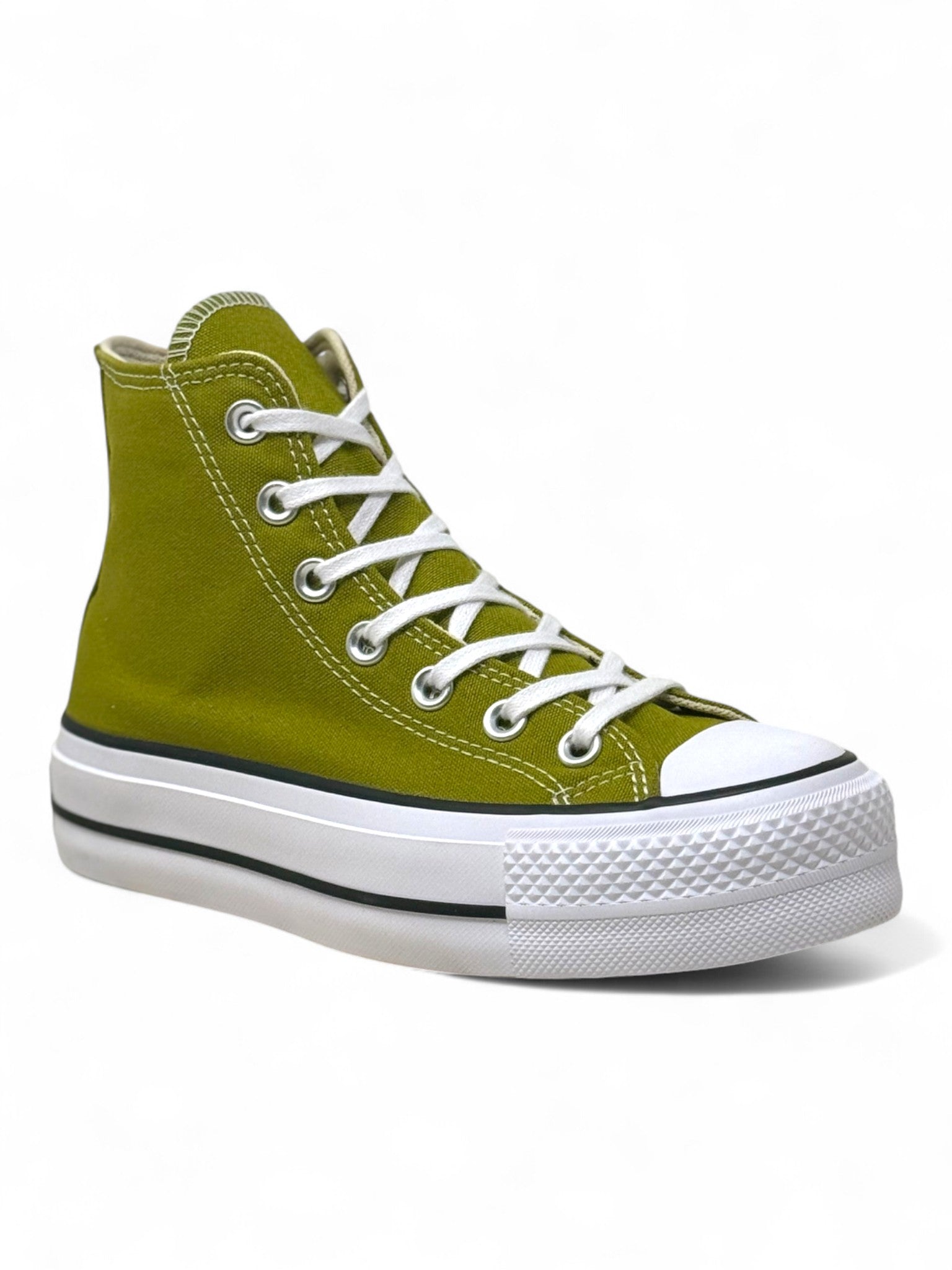 Converse Chuck Taylor All Star Plataforma Verde De Bota