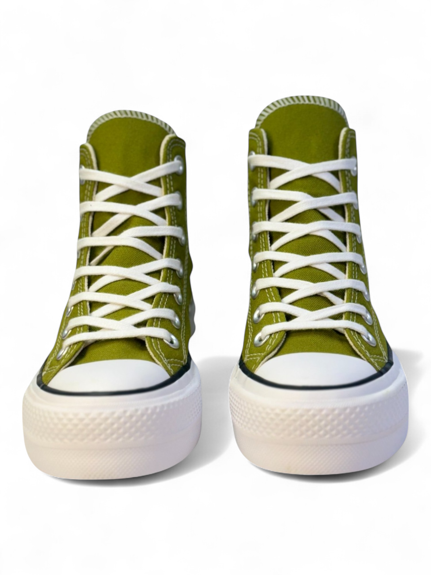 Converse Chuck Taylor All Star Plataforma Verde De Bota