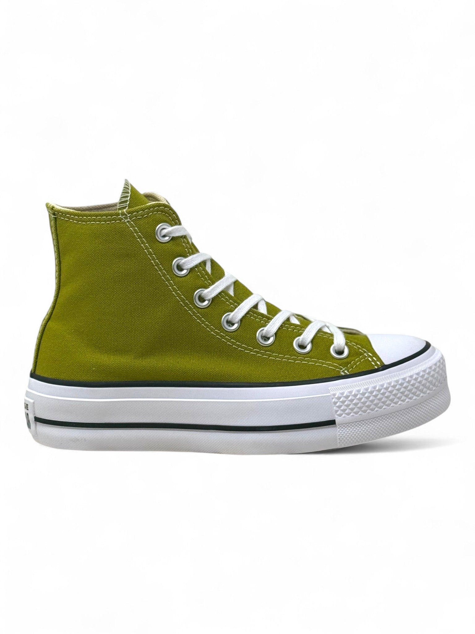Converse Chuck Taylor All Star Plataforma Verde De Bota