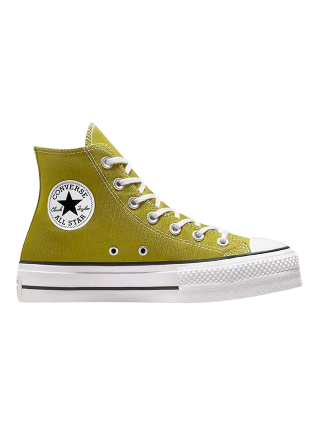 Converse Chuck Taylor All Star Plataforma Verde De Bota