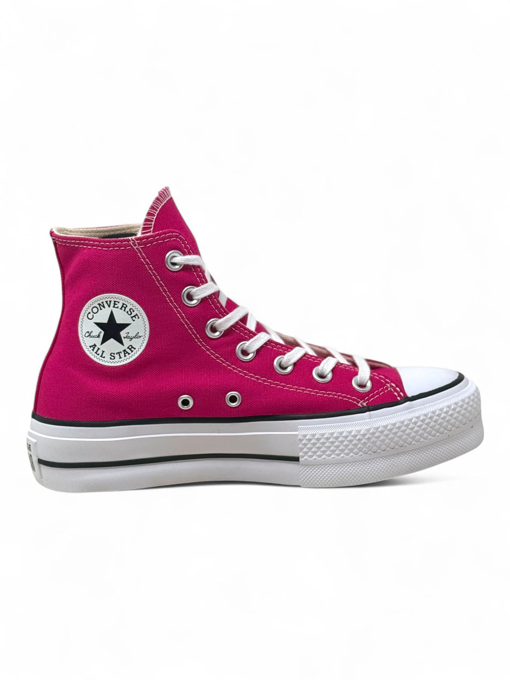 Converse Chuck Taylor All Star Plataforma Canvas Rosa De Bota
