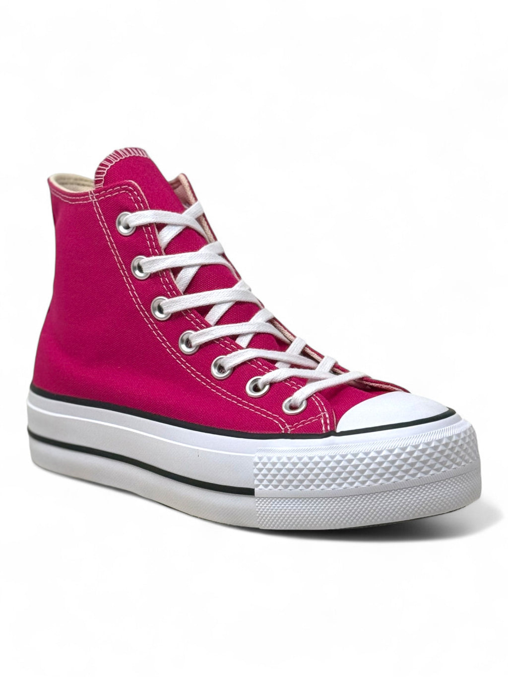 Converse Chuck Taylor All Star Plataforma Canvas Rosa De Bota
