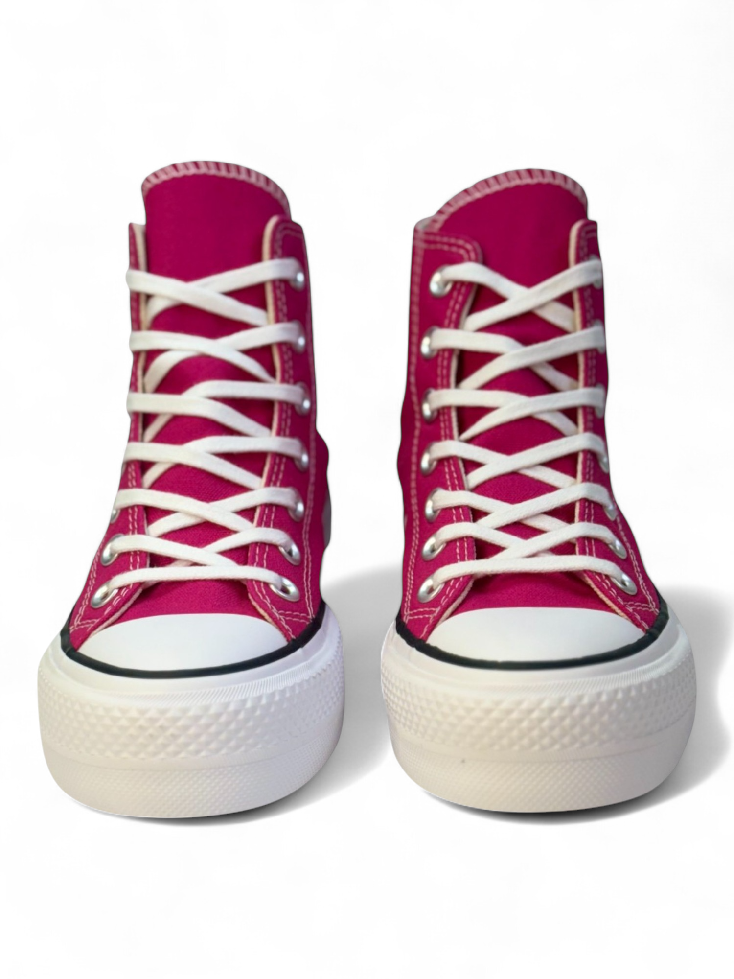 Converse Chuck Taylor All Star Plataforma Canvas Rosa De Bota