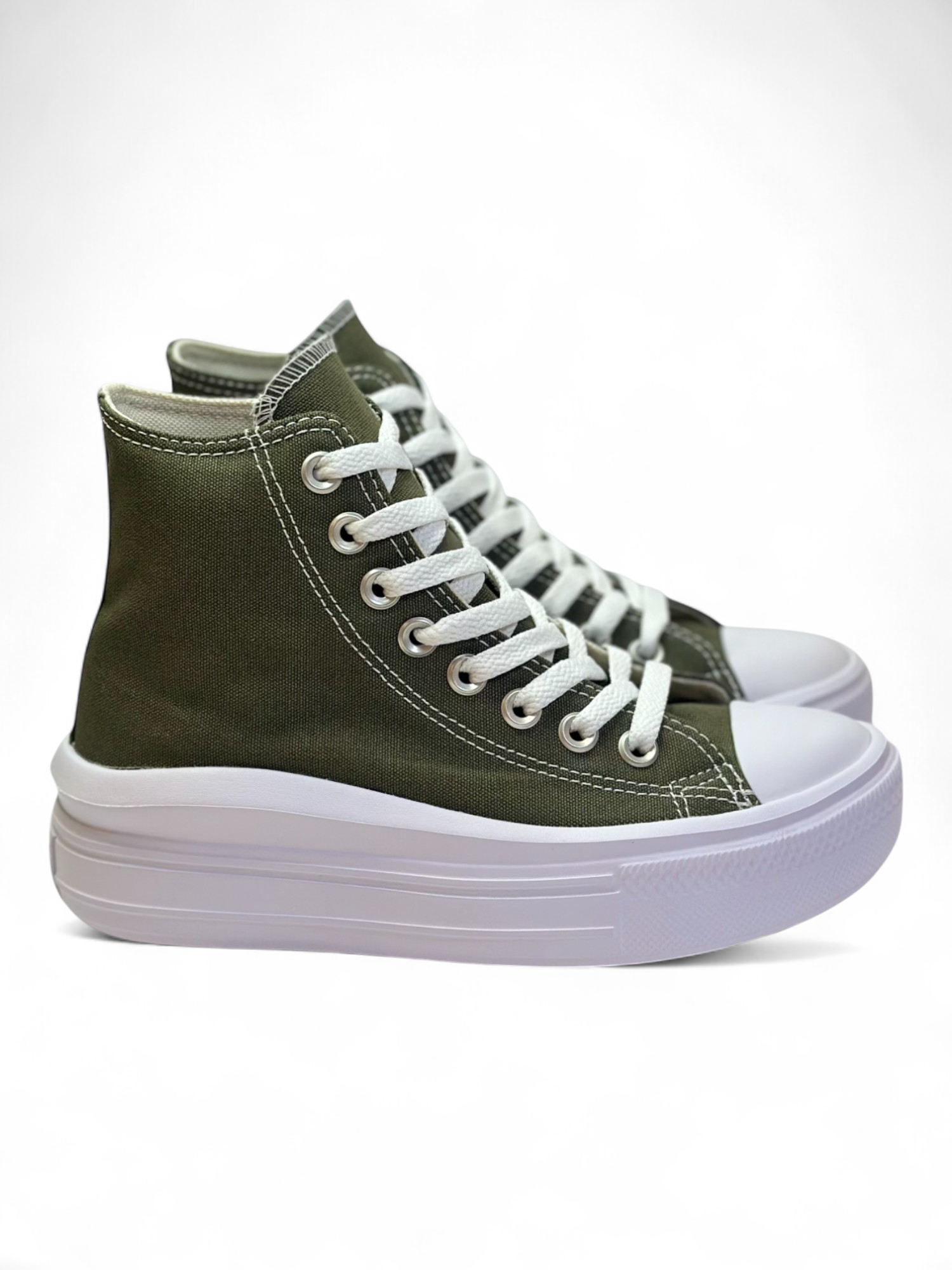 Converse Chuck Taylor All Star Move De Bota Verde