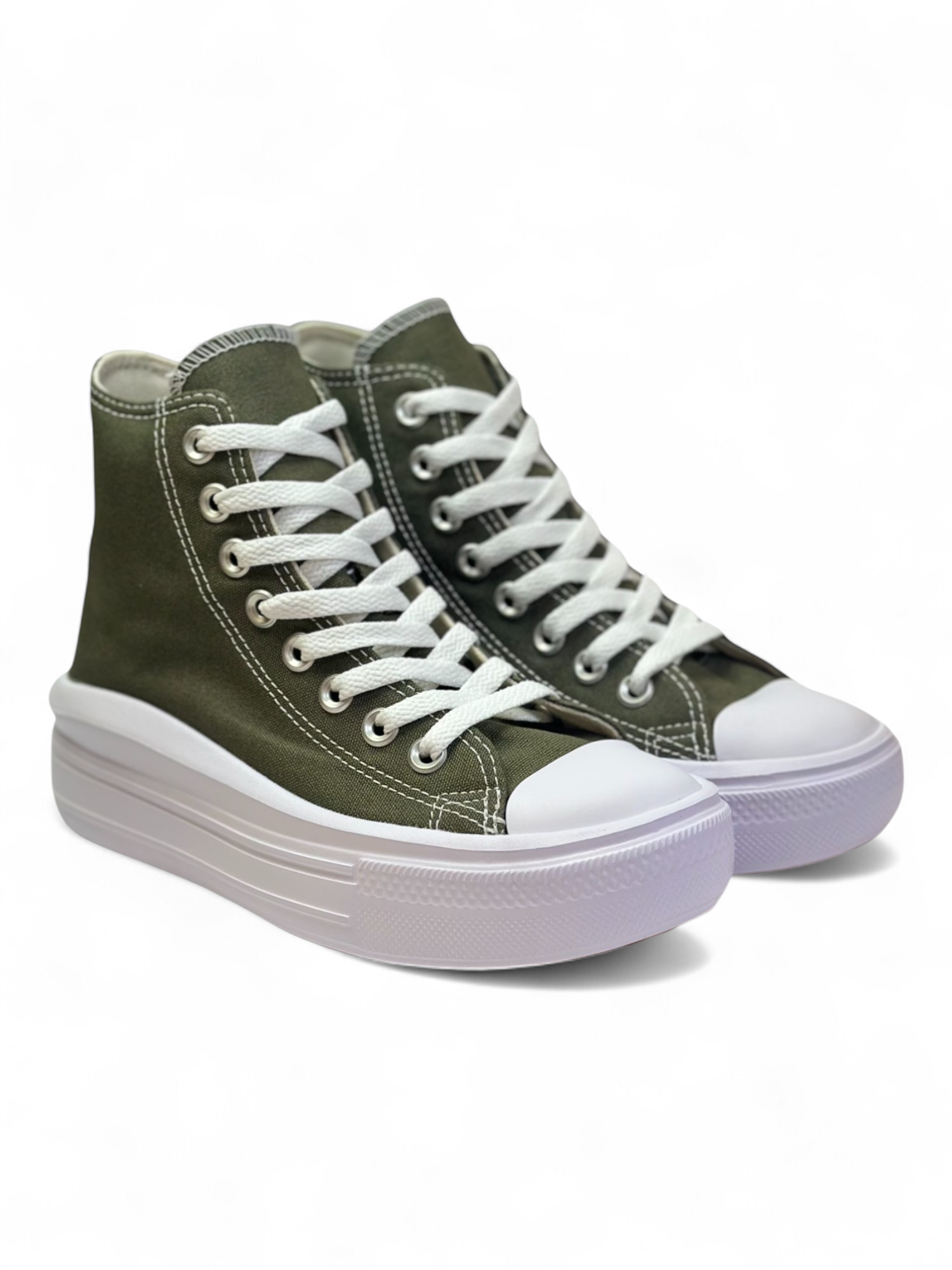 Converse Chuck Taylor All Star Move De Bota Verde