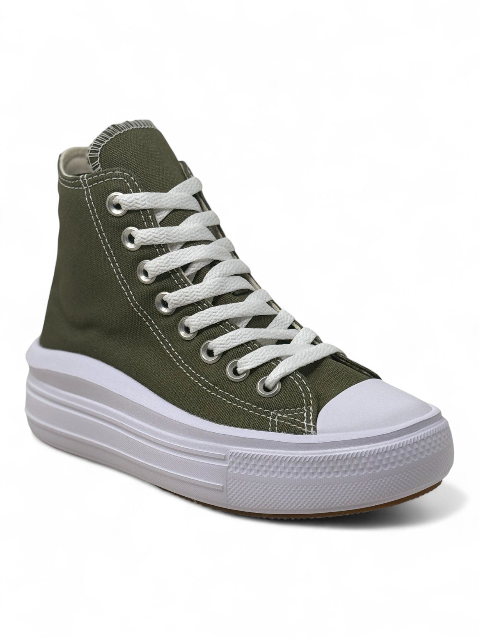 Converse Chuck Taylor All Star Move De Bota Verde