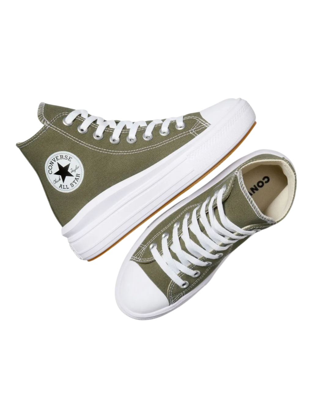 Converse Chuck Taylor All Star Move De Bota Verde