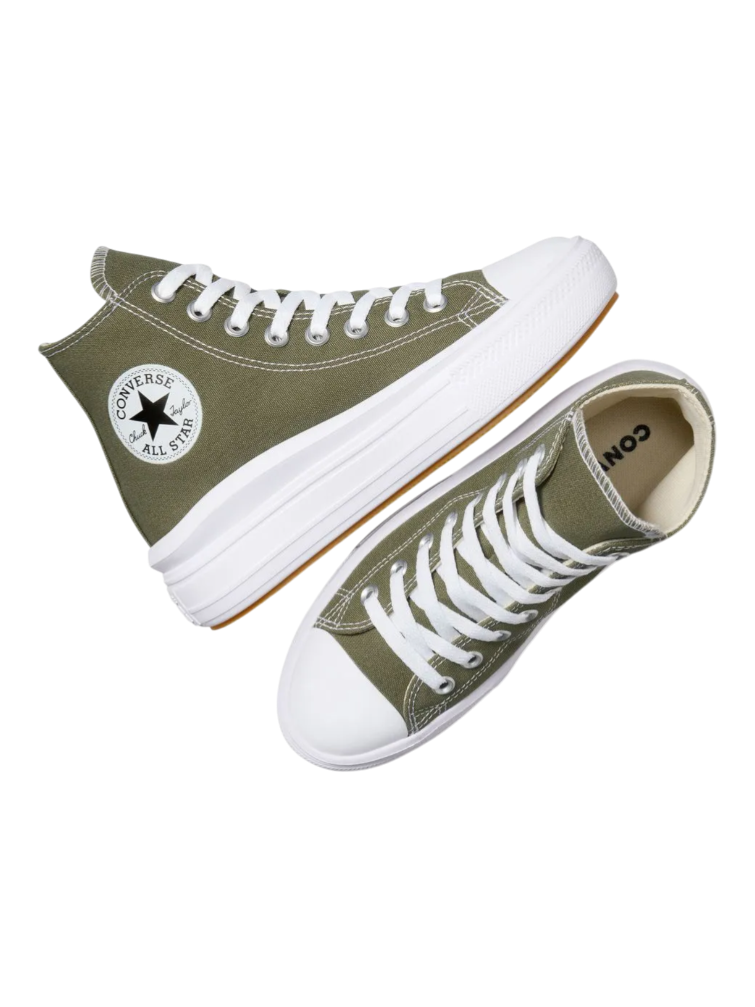 Converse Chuck Taylor All Star Move De Bota Verde