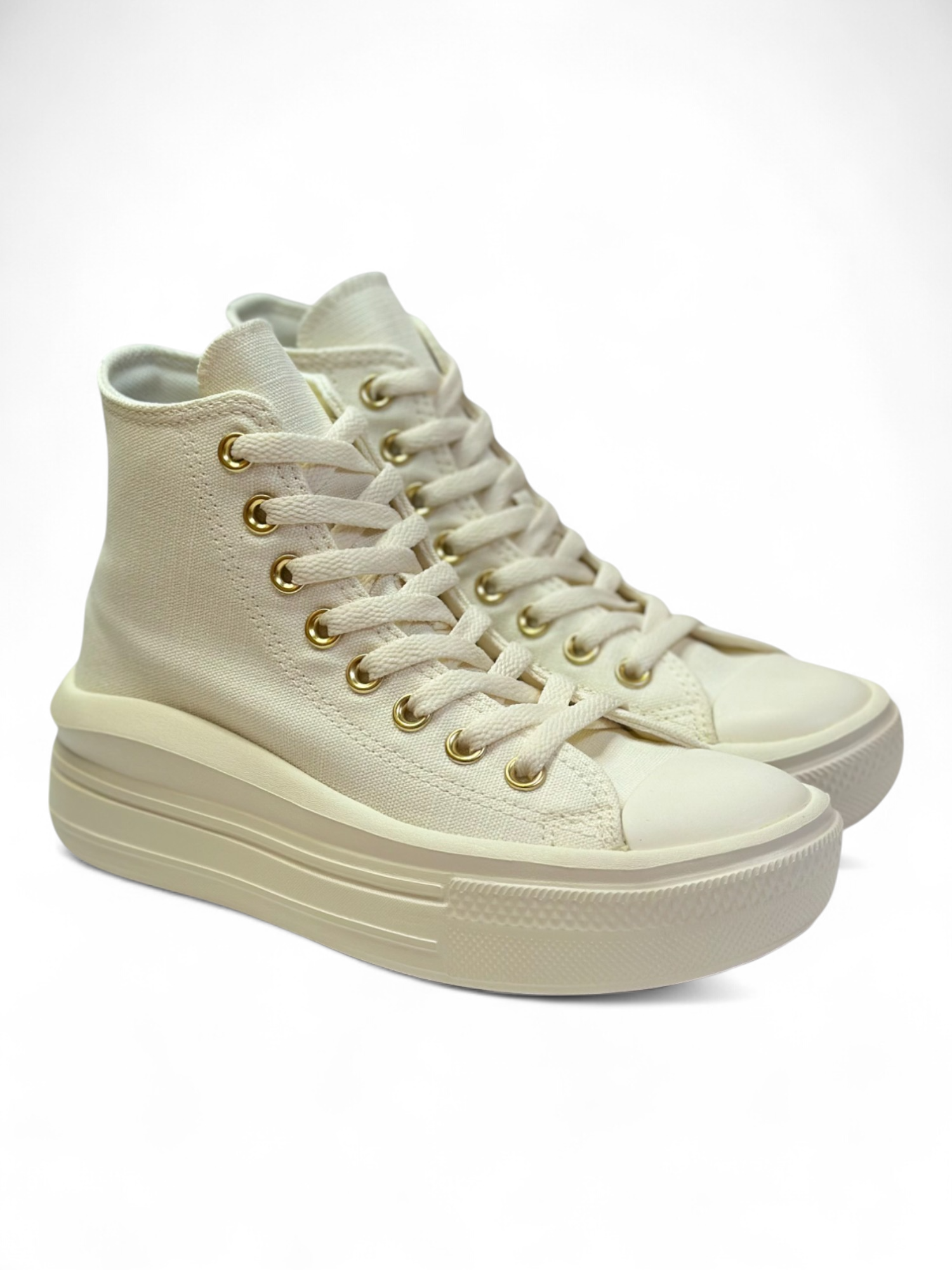 Converse Chuck Taylor All Star Move De Bota Beige