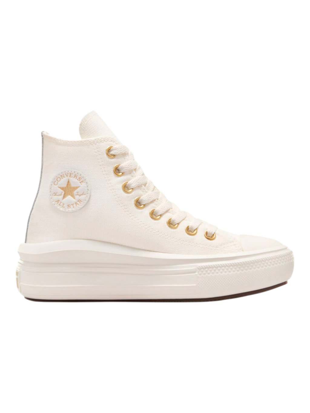 Converse Chuck Taylor All Star Move De Bota Beige