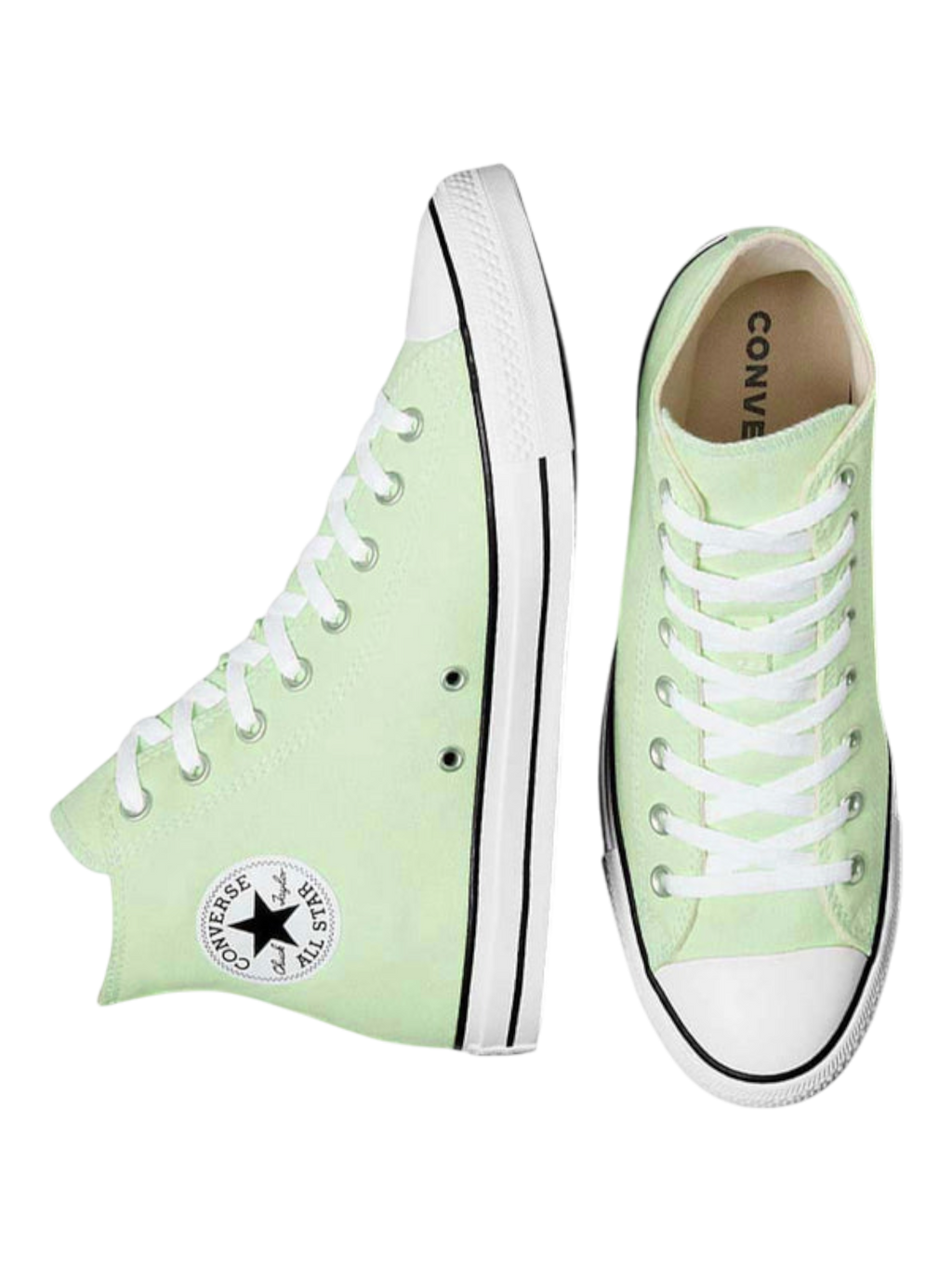 Converse Chuck Taylor All Star De Bota Verde De Lona