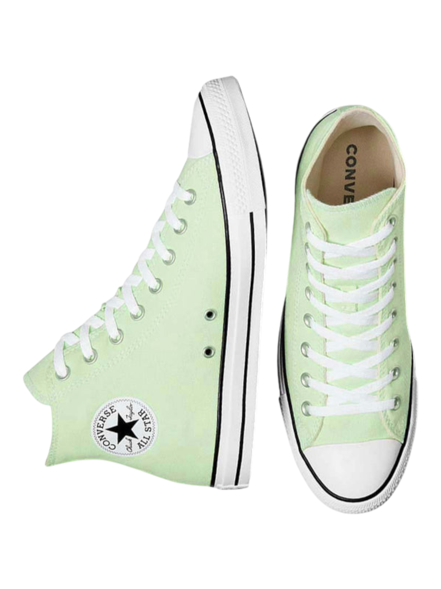 Converse Chuck Taylor All Star De Bota Verde De Lona
