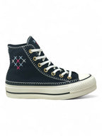 Converse Chuck Taylor All Star Plataforma De Bota Bordado Negro