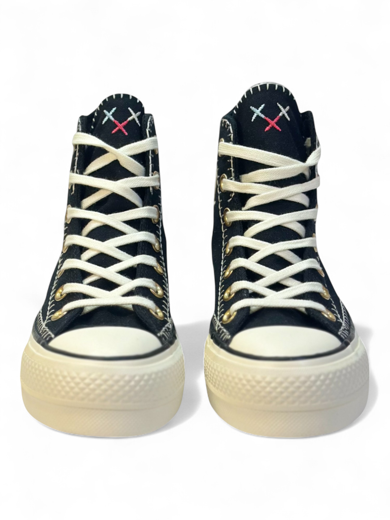 Converse Chuck Taylor All Star Plataforma De Bota Bordado Negro