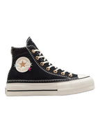 Converse Chuck Taylor All Star Plataforma De Bota Bordado Negro