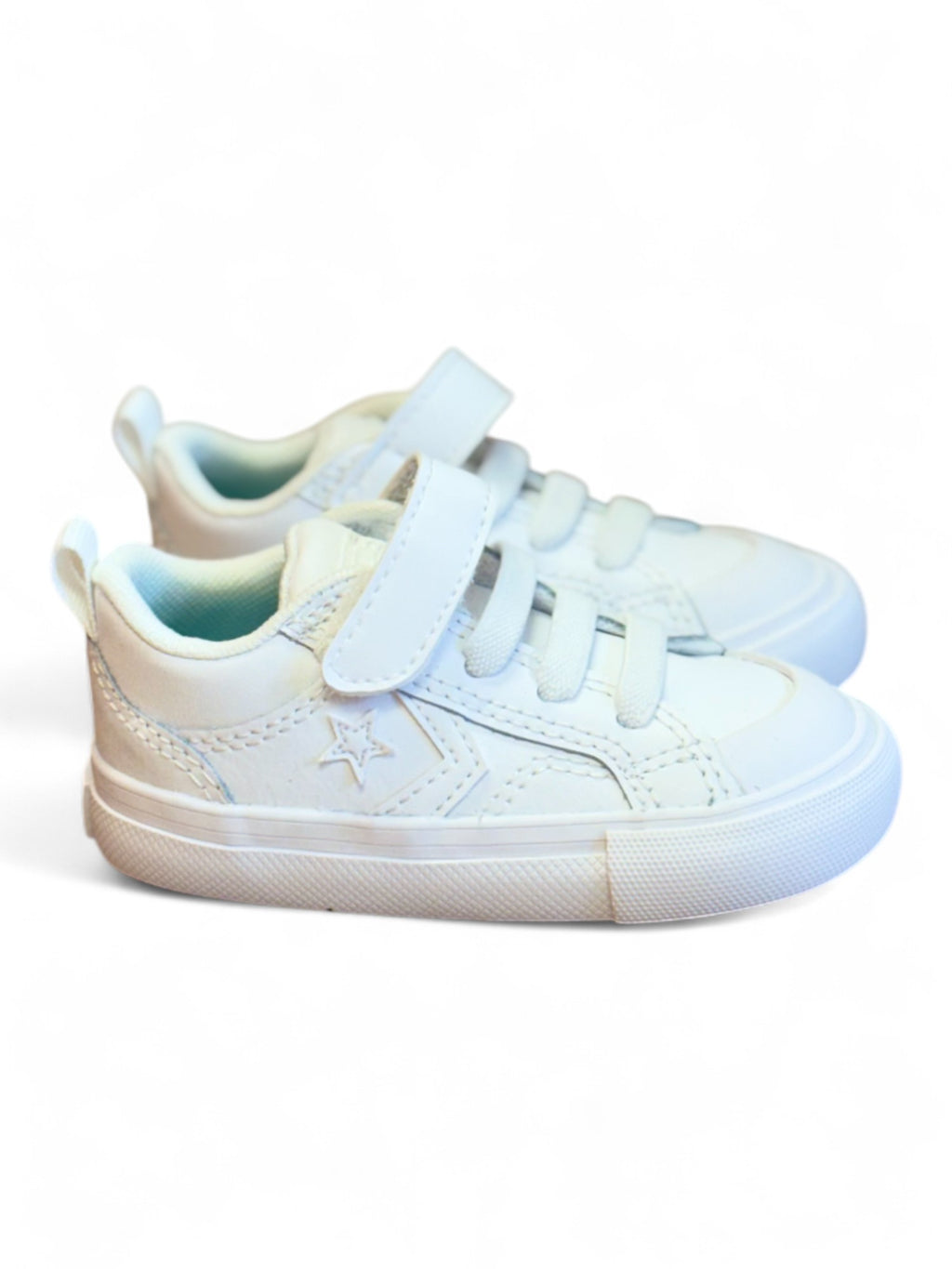 Converse Pro Blaze Strap Ox Blanco Monocromo