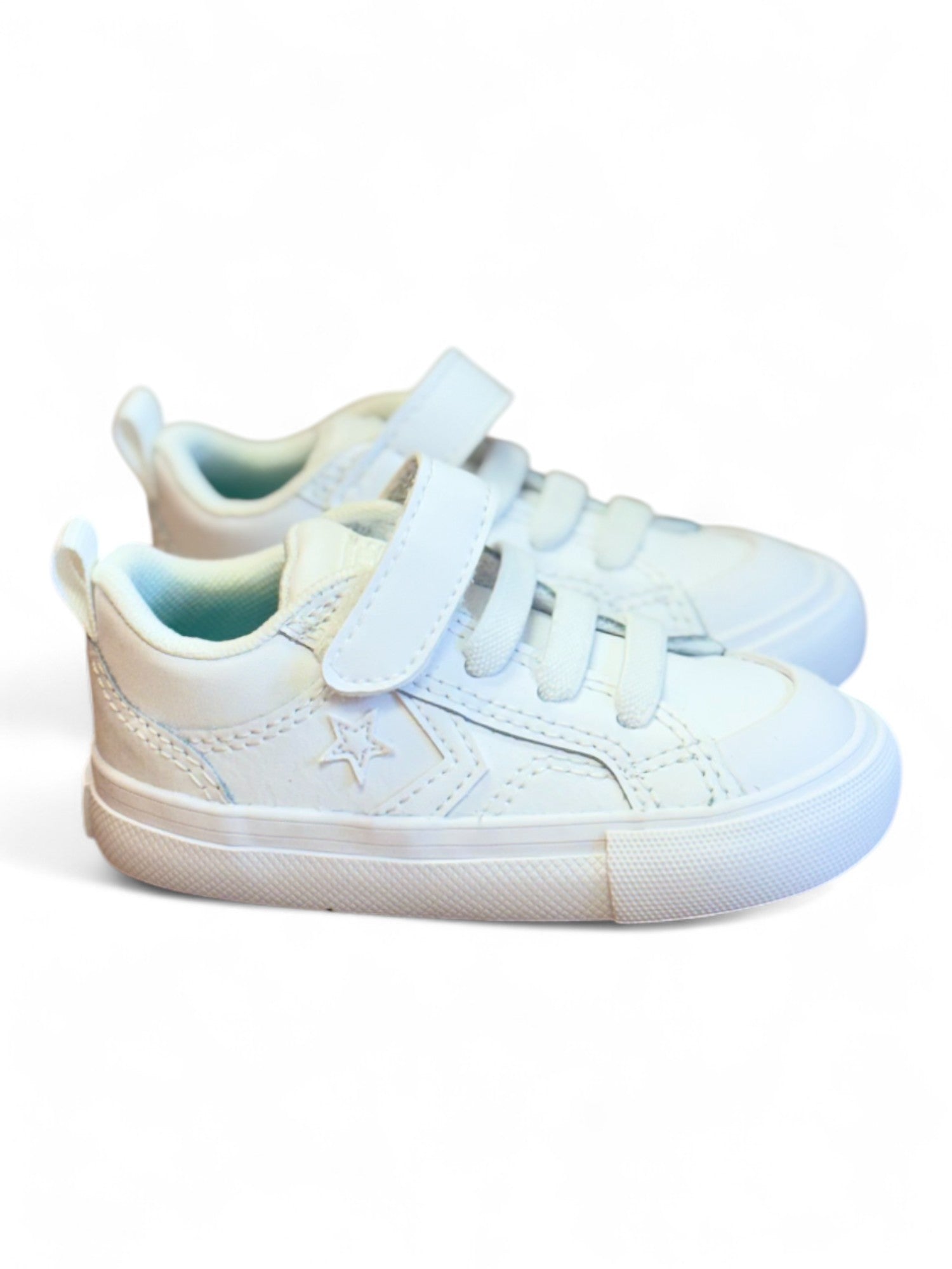 Converse Pro Blaze Strap Ox Blanco Monocromo