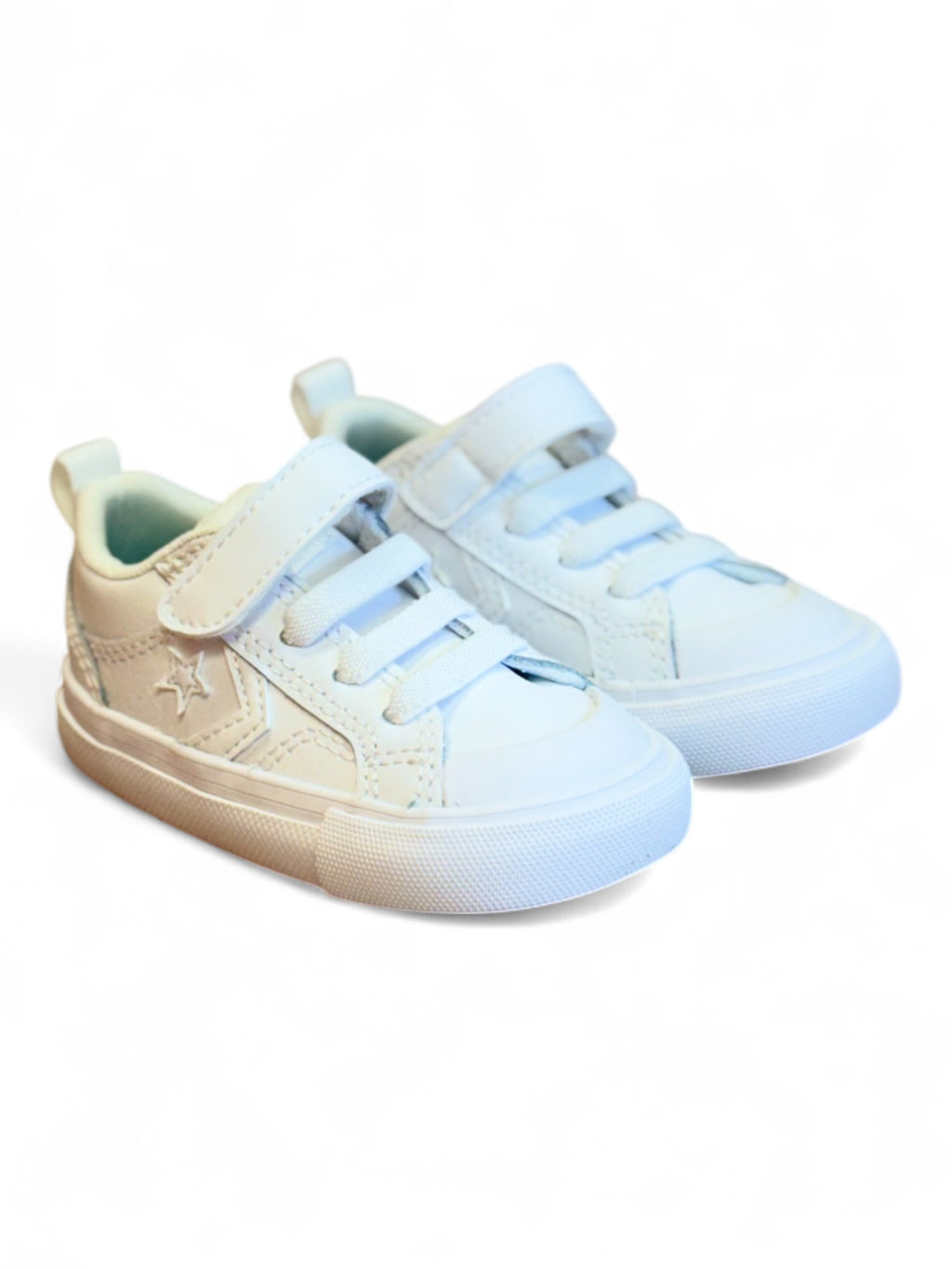 Converse Pro Blaze Strap Ox Blanco Monocromo
