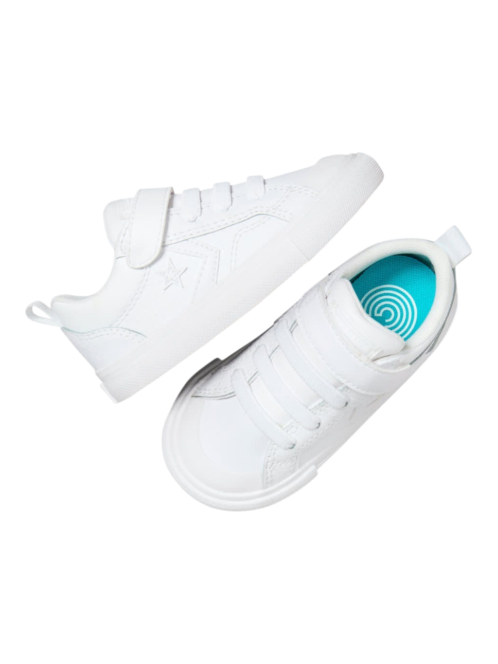 Converse Pro Blaze Strap Ox Blanco Monocromo
