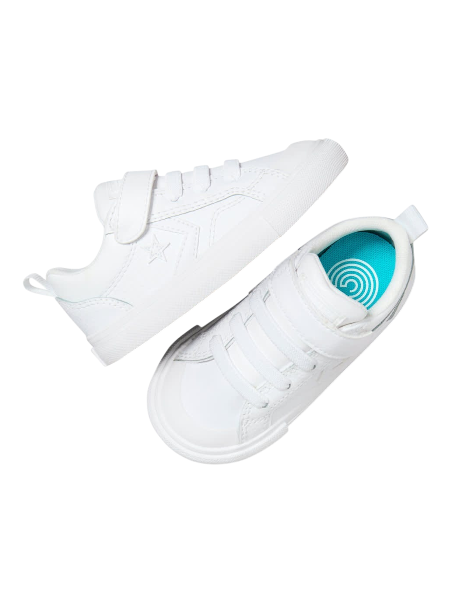 Converse Pro Blaze Strap Ox Blanco Monocromo