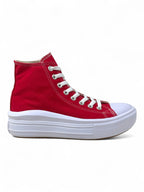 Converse Chuck Taylor All Star Move Rojo De Bota