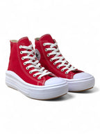 Converse Chuck Taylor All Star Move Rojo De Bota