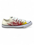 Converse Chuck Taylor All Star Ox Flamas Blanco