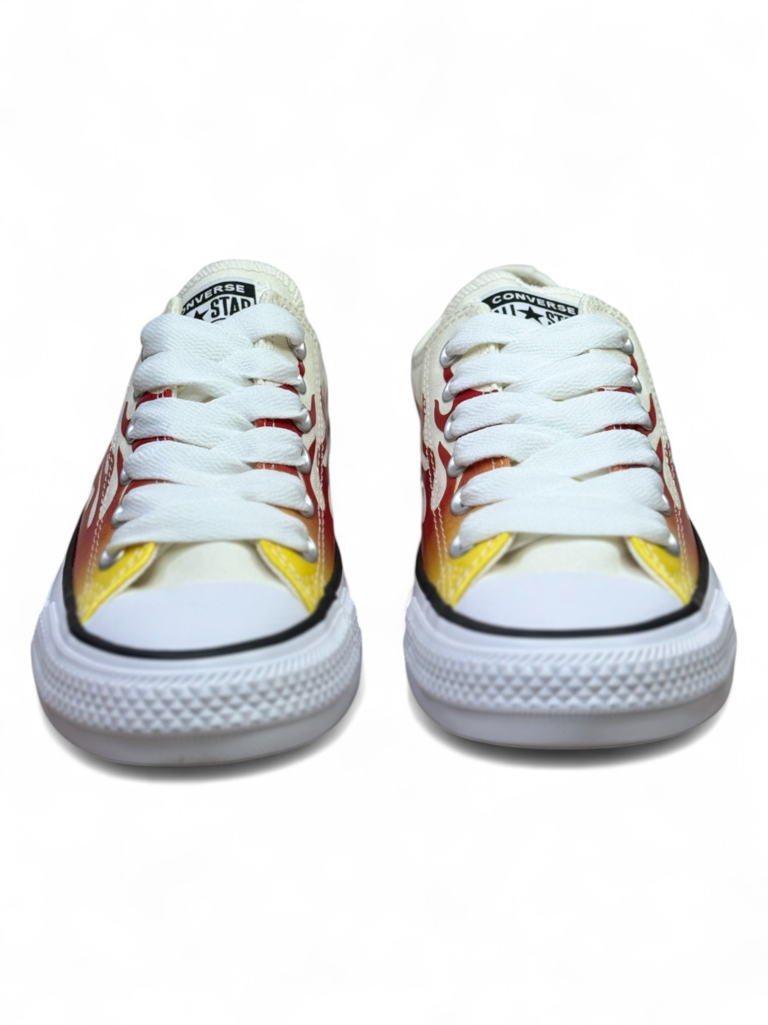 Converse Chuck Taylor All Star Ox Flamas Blanco