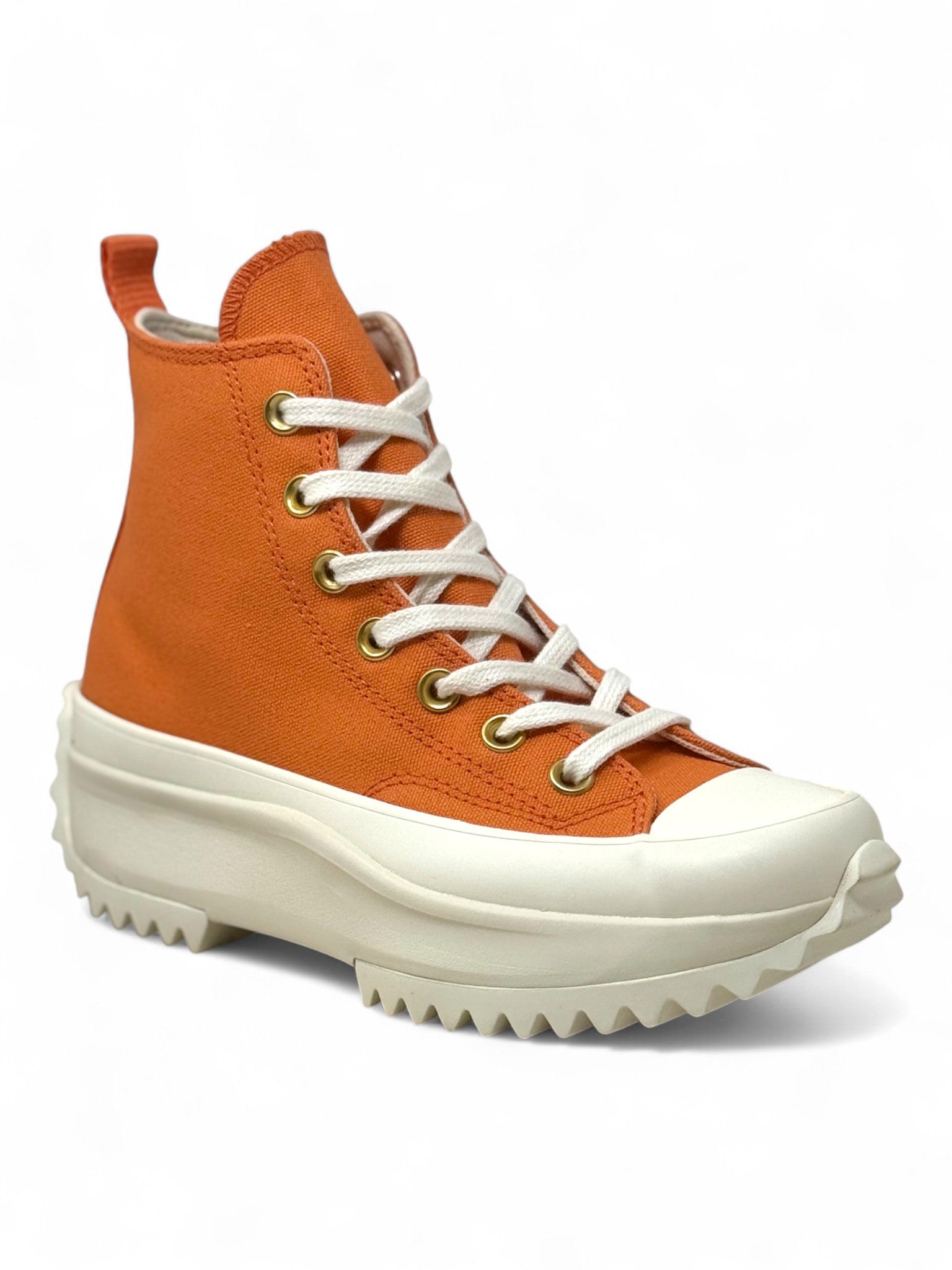 Converse Run Star Hike de Lona Naranja en Bota