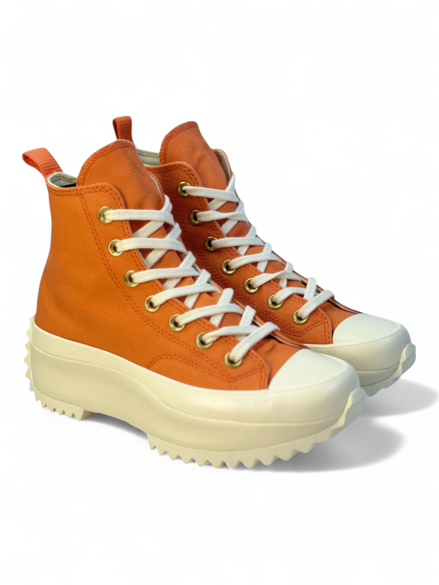 Converse Run Star Hike de Lona Naranja en Bota