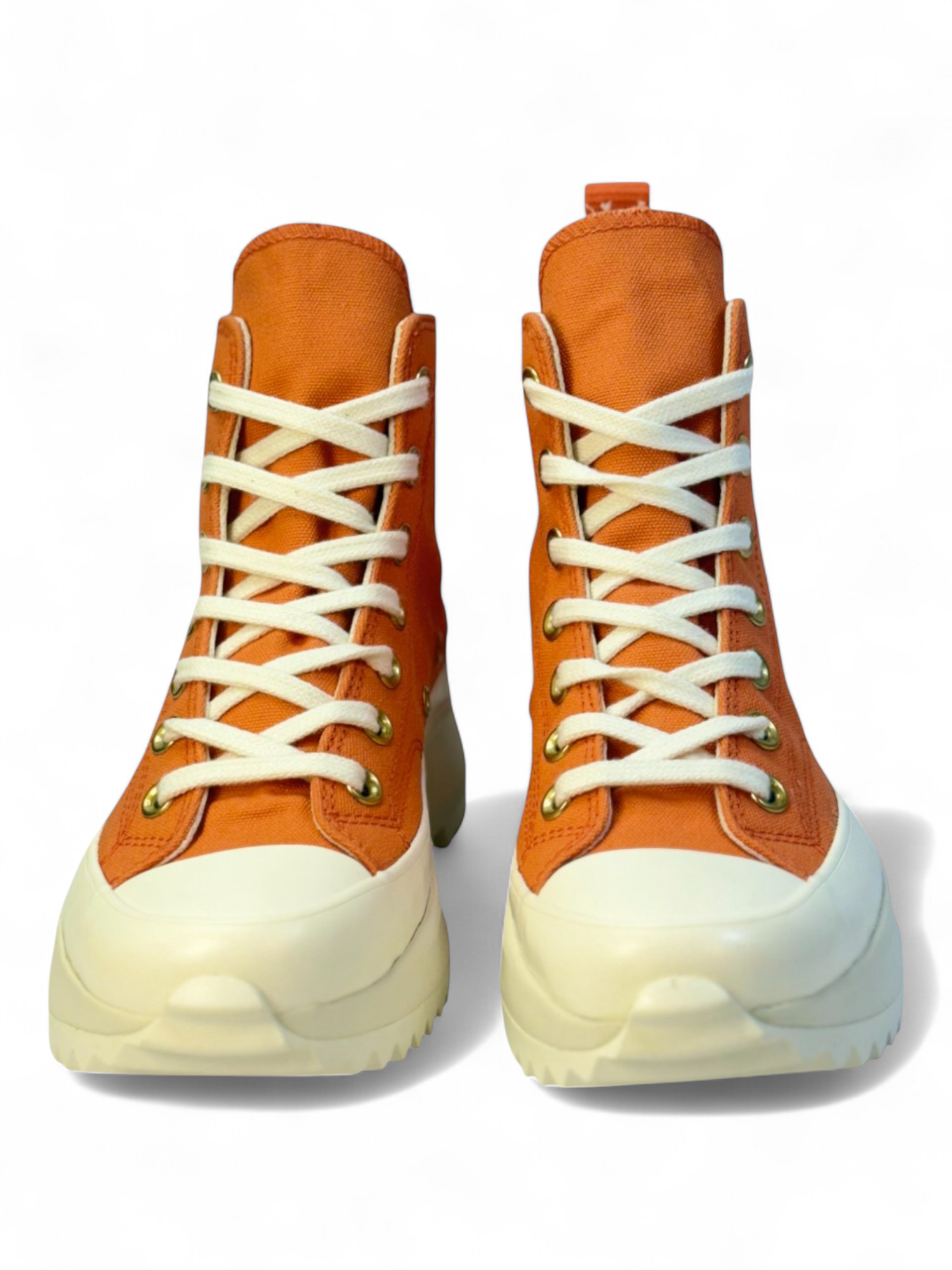 Converse Run Star Hike de Lona Naranja en Bota