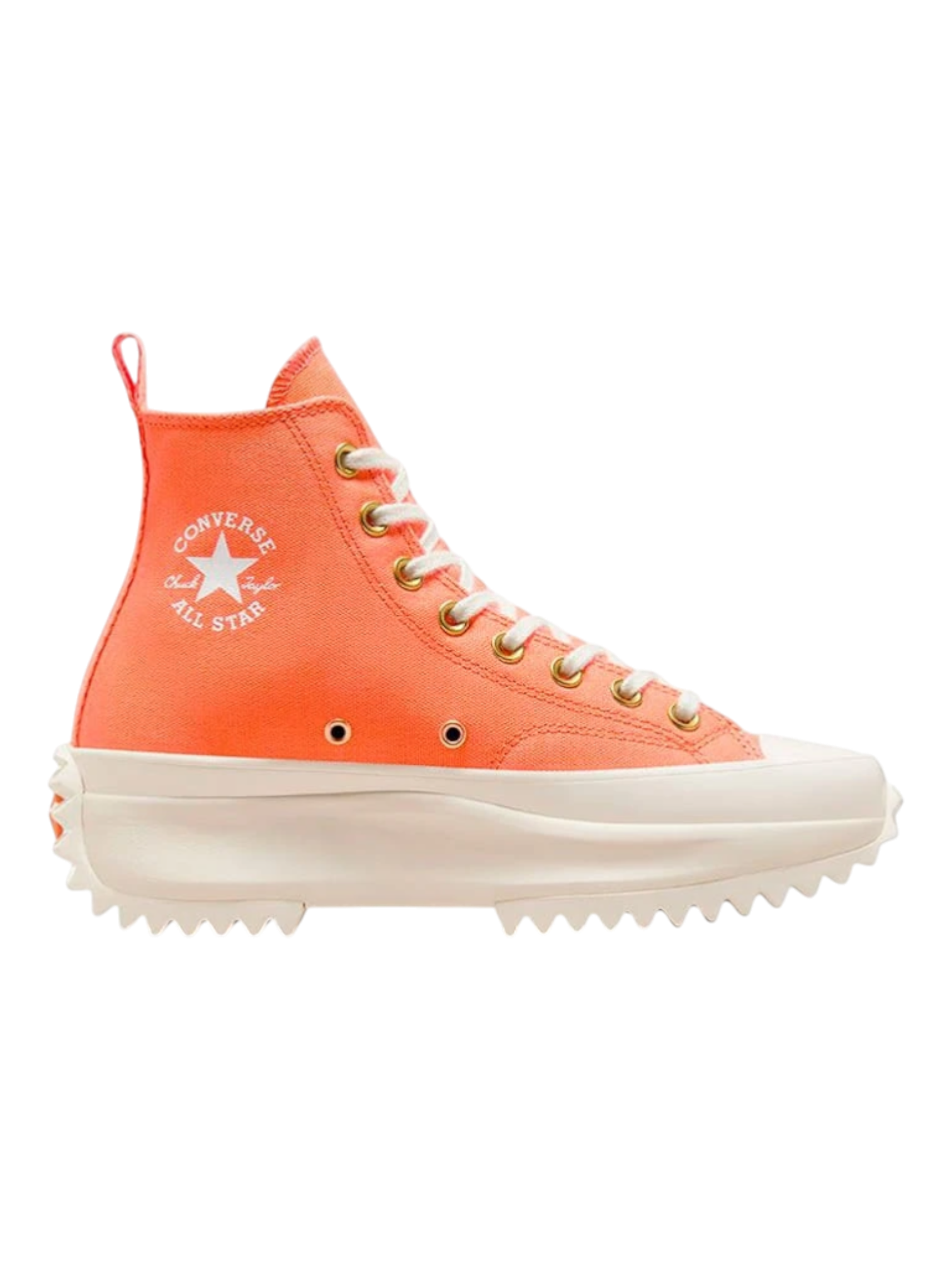 Converse Run Star Hike de Lona Naranja en Bota